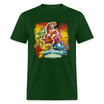 Vintage Time Force T-Shirt - forest green