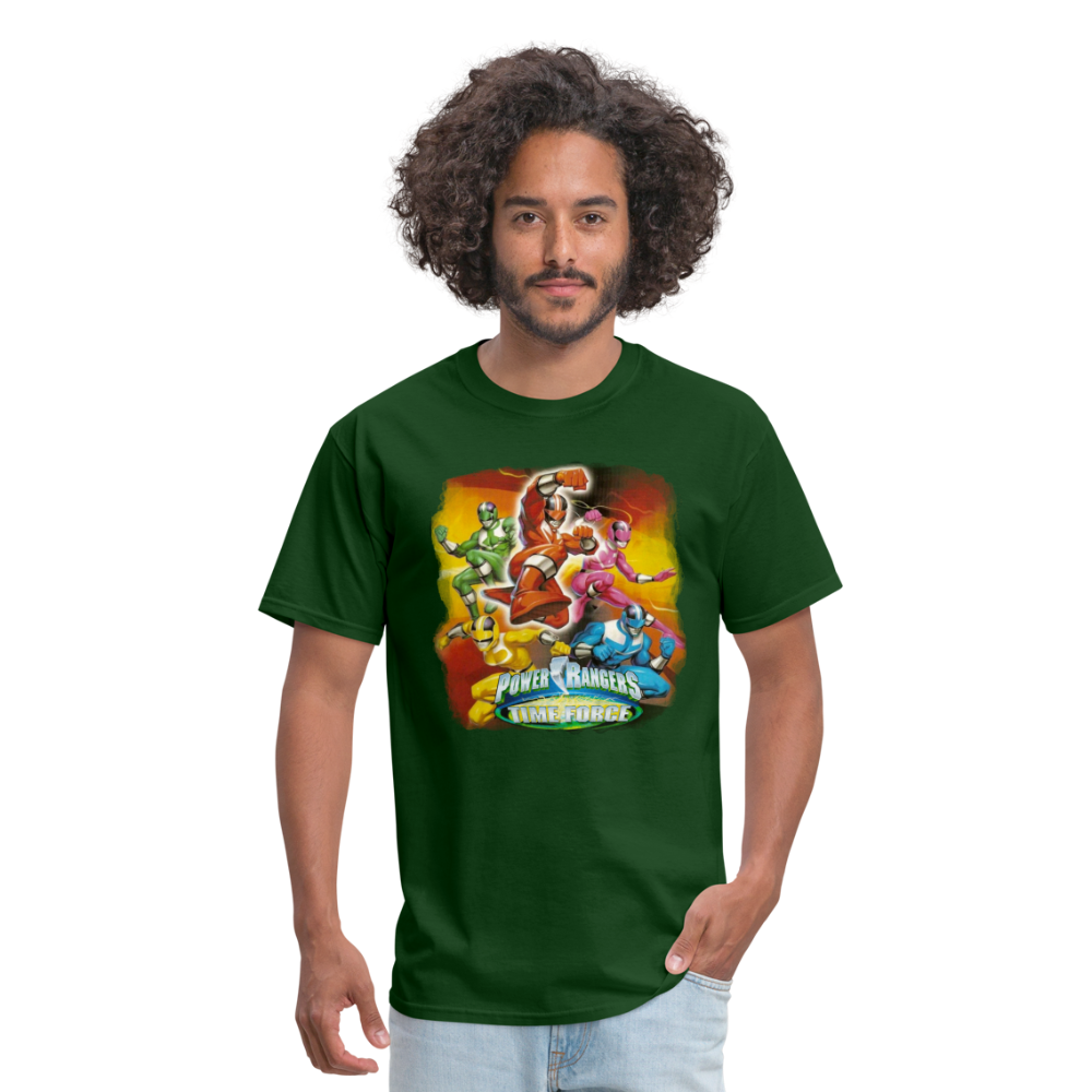 Vintage Time Force T-Shirt - forest green