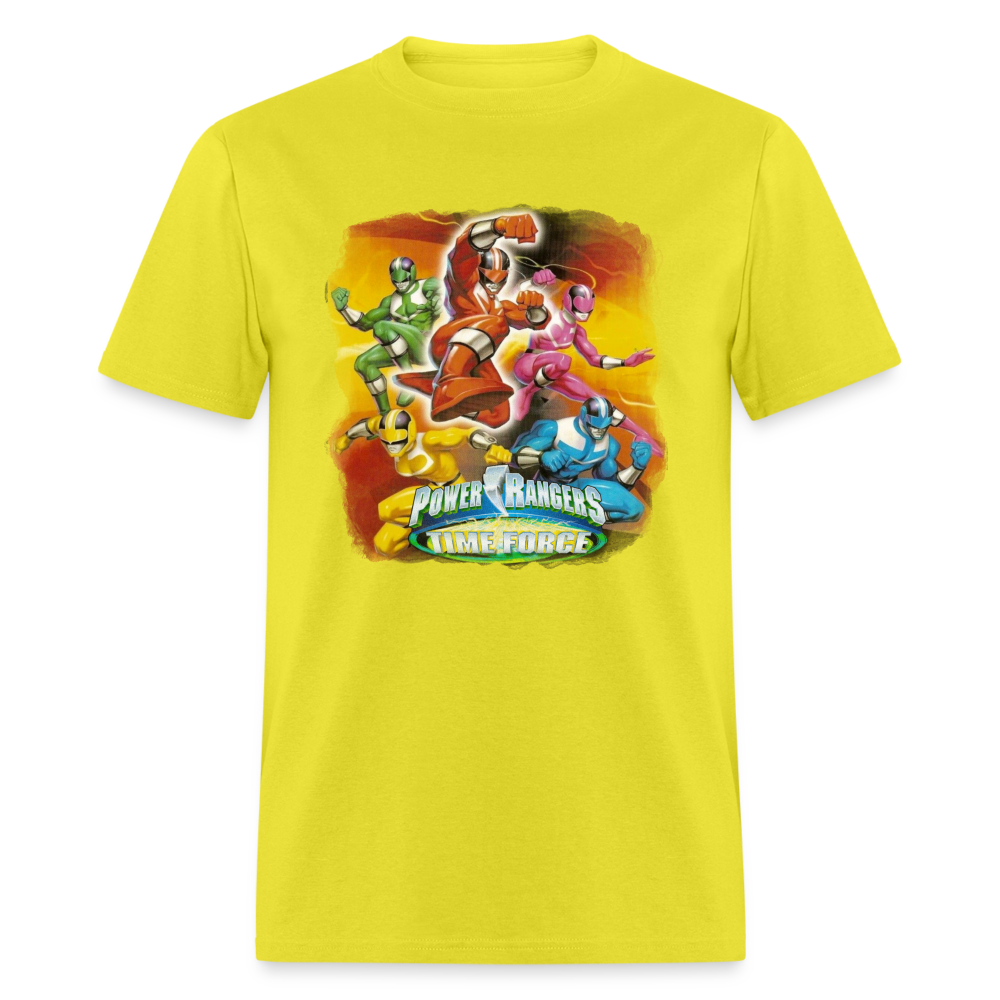 Vintage Time Force T-Shirt - yellow