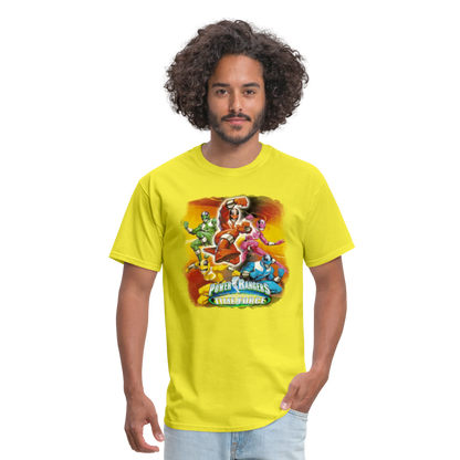 Vintage Time Force T-Shirt - yellow