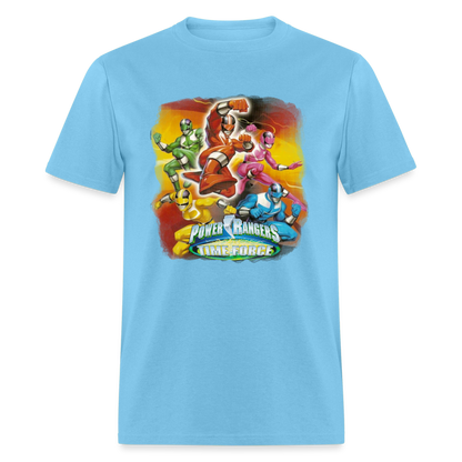 Vintage Time Force T-Shirt - aquatic blue