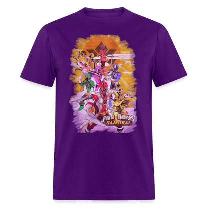 Samurai Vintage T-Shirt - purple