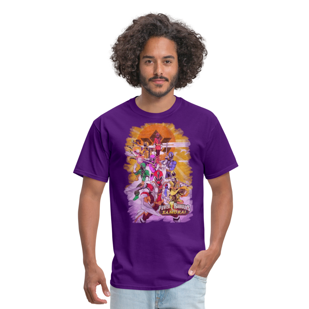 Samurai Vintage T-Shirt - purple