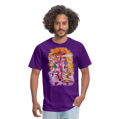 Samurai Vintage T-Shirt - purple