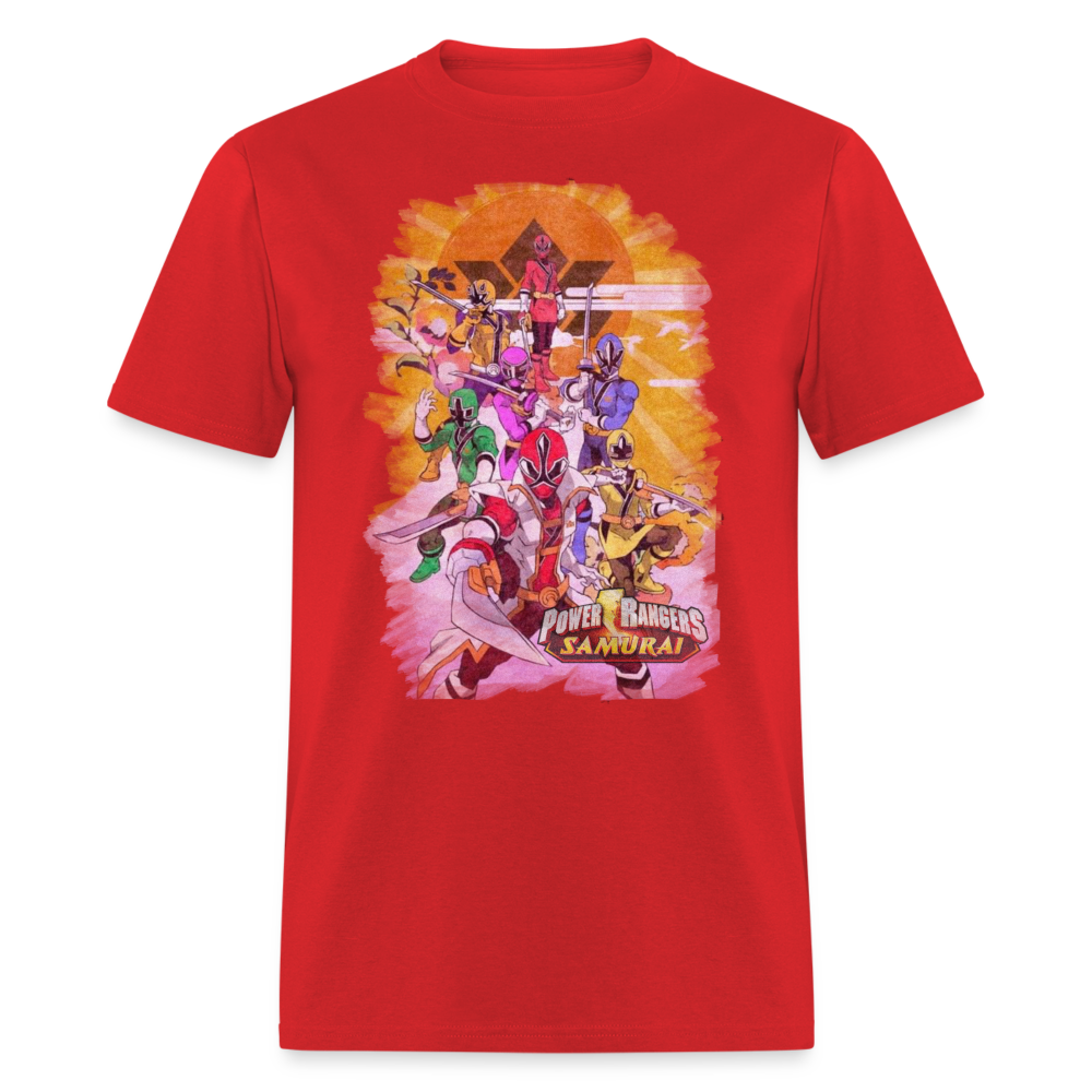 Samurai Vintage T-Shirt - red