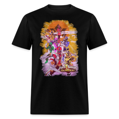 Samurai Vintage T-Shirt - black