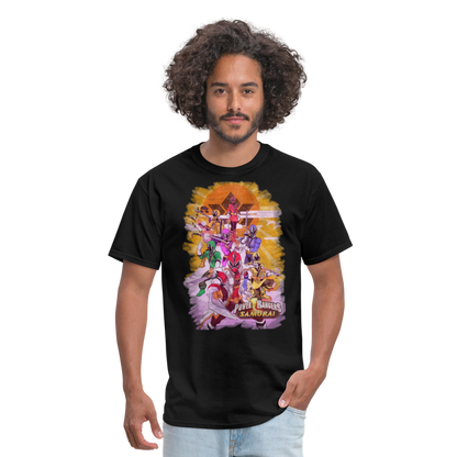 Samurai Vintage T-Shirt - black