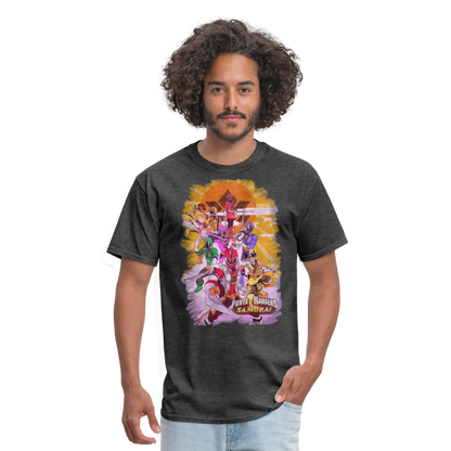 Samurai Vintage T-Shirt - heather black