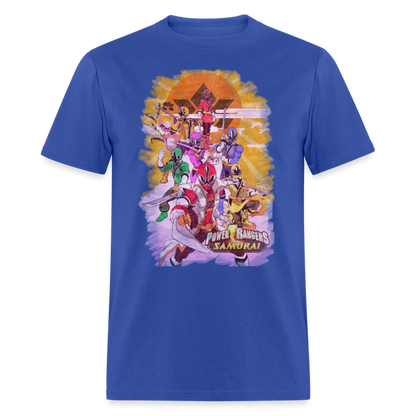 Samurai Vintage T-Shirt - royal blue