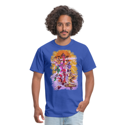 Samurai Vintage T-Shirt - royal blue