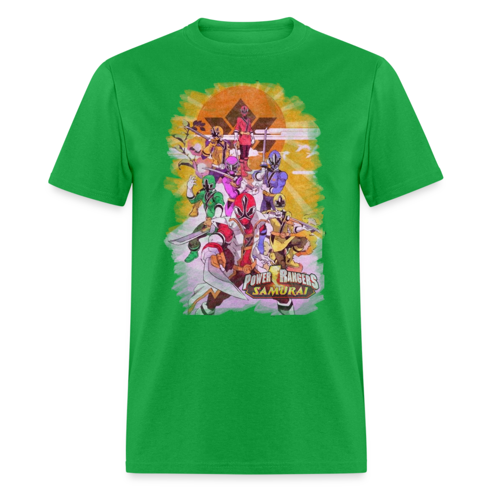 Samurai Vintage T-Shirt - bright green