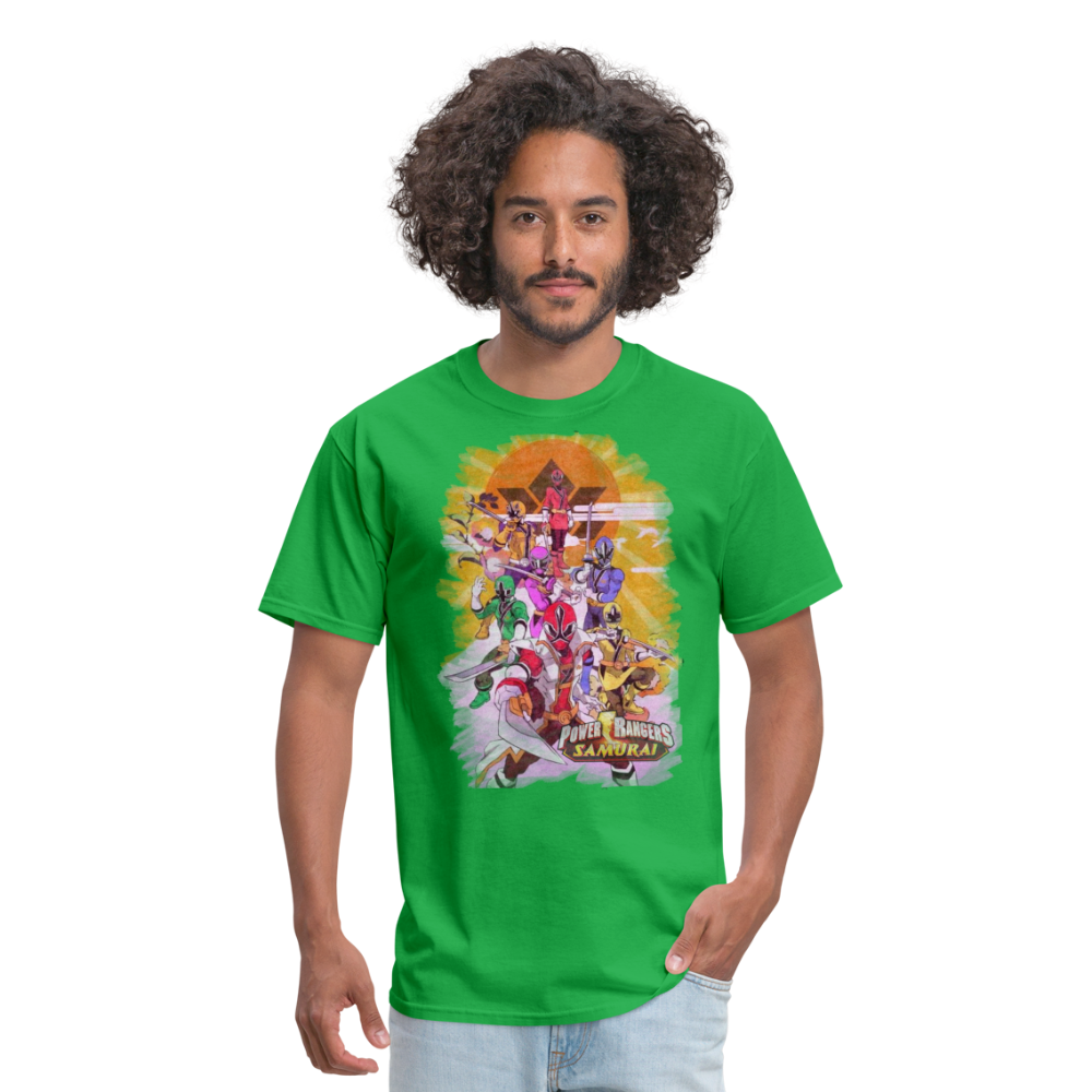 Samurai Vintage T-Shirt - bright green
