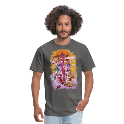 Samurai Vintage T-Shirt - charcoal