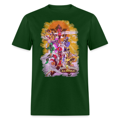 Samurai Vintage T-Shirt - forest green