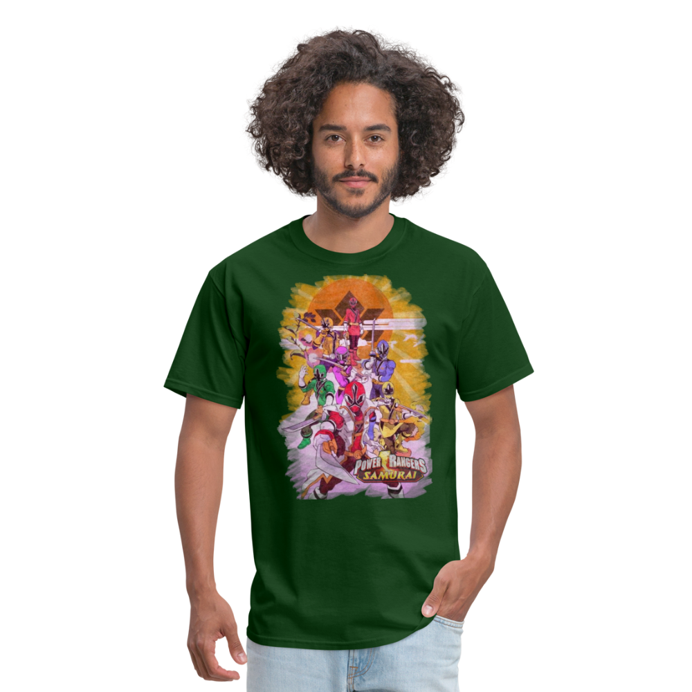 Samurai Vintage T-Shirt - forest green