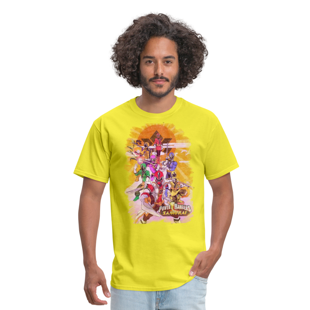 Samurai Vintage T-Shirt - yellow