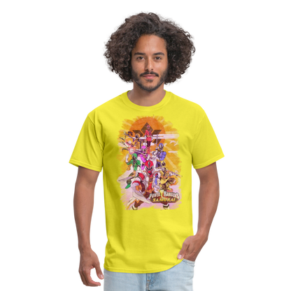 Samurai Vintage T-Shirt - yellow
