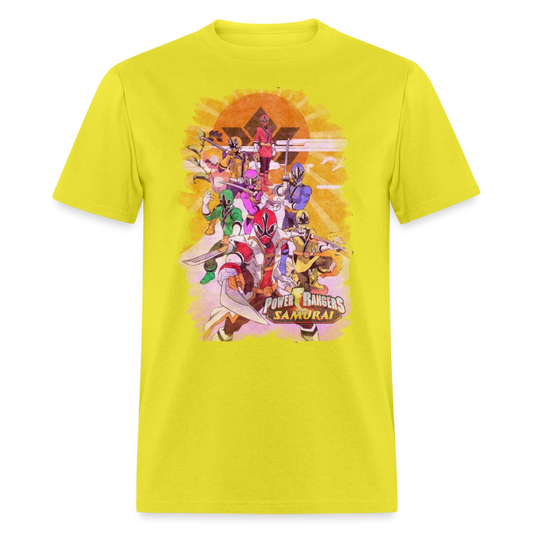 Samurai Vintage T-Shirt - yellow
