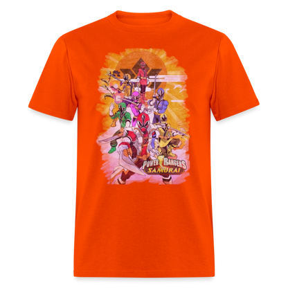 Samurai Vintage T-Shirt - orange