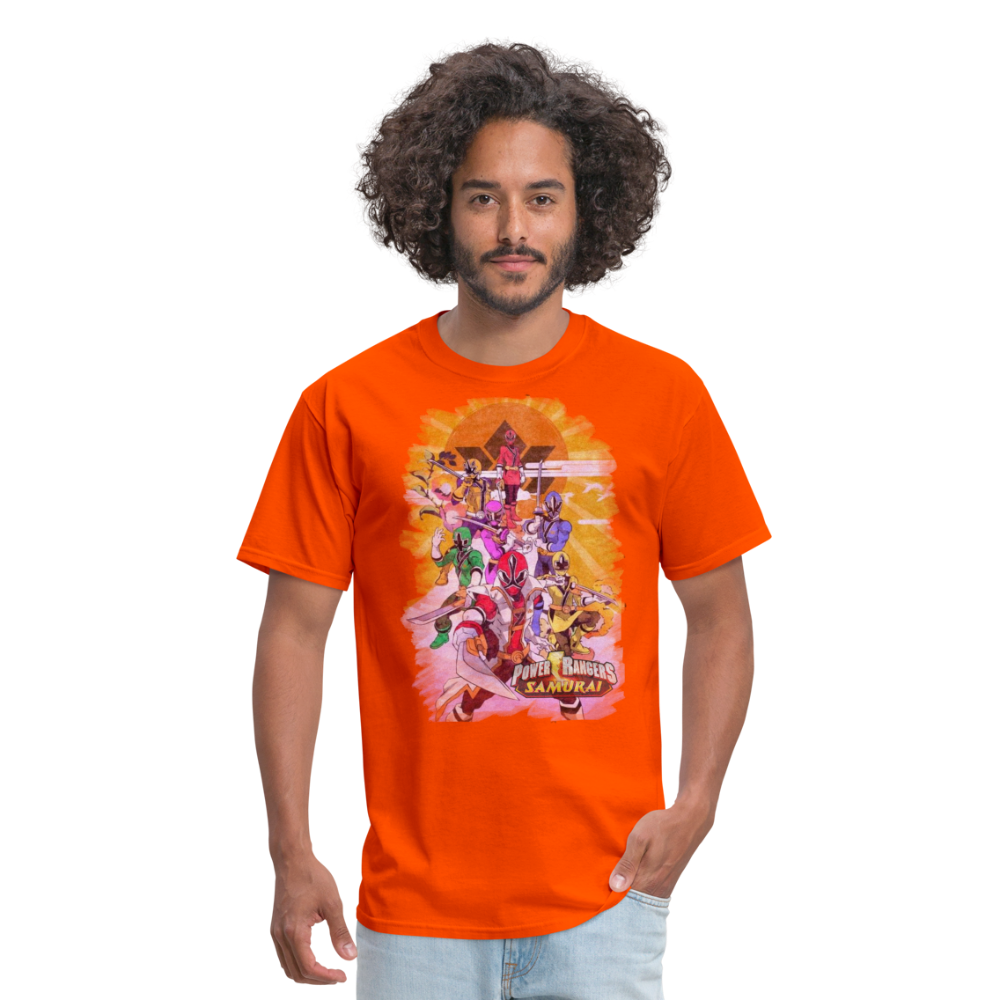 Samurai Vintage T-Shirt - orange