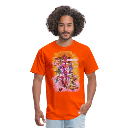 Samurai Vintage T-Shirt - orange