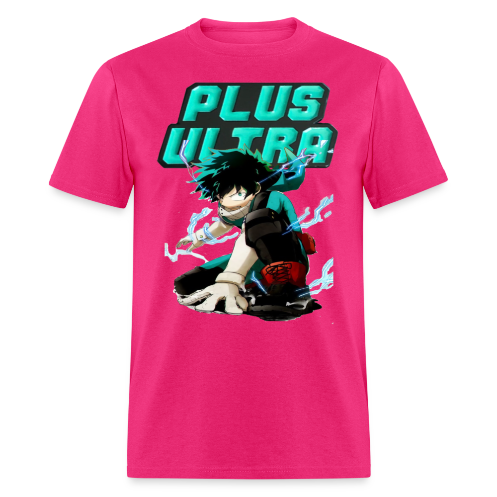 MHA Deku T-Shirt - fuchsia