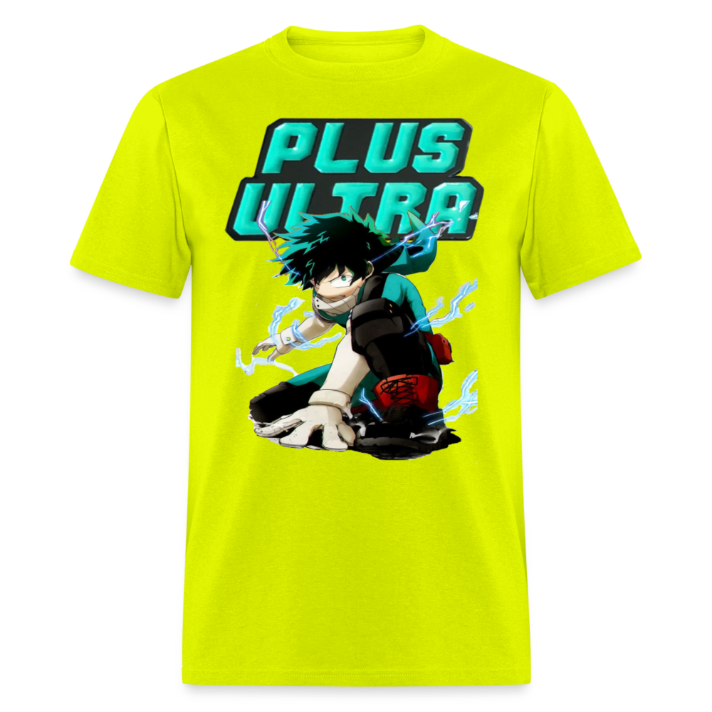 MHA Deku T-Shirt - safety green