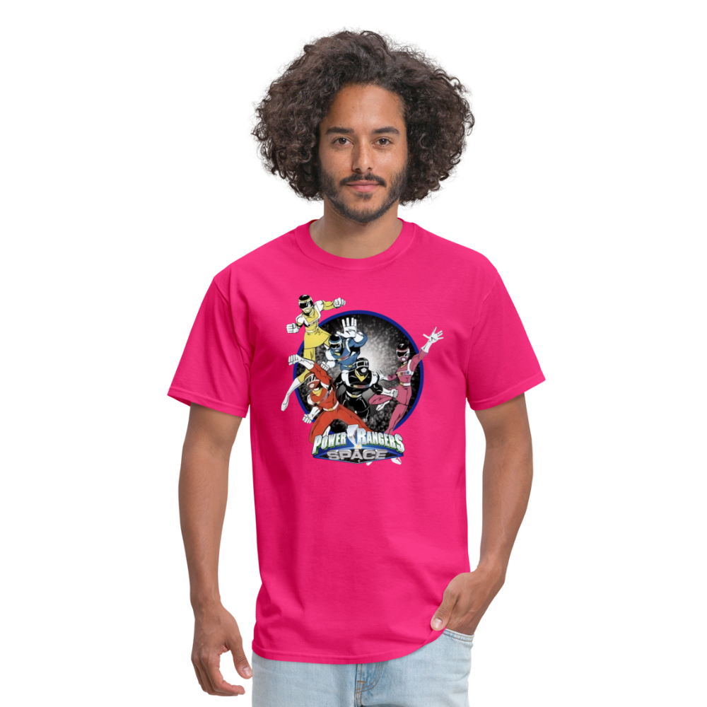 In Space Vintage T-Shirt - fuchsia