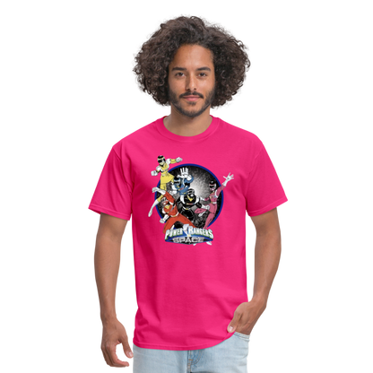 In Space Vintage T-Shirt - fuchsia