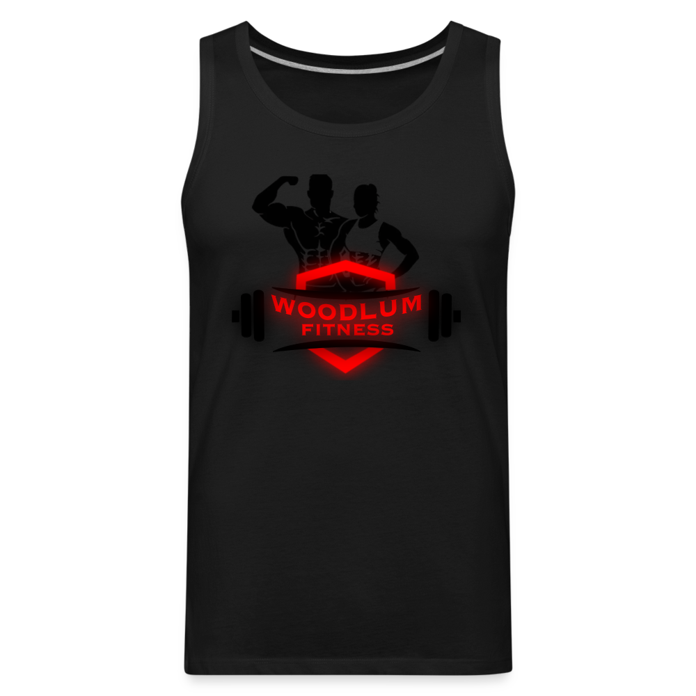 Woodlum Fitness Tank - black