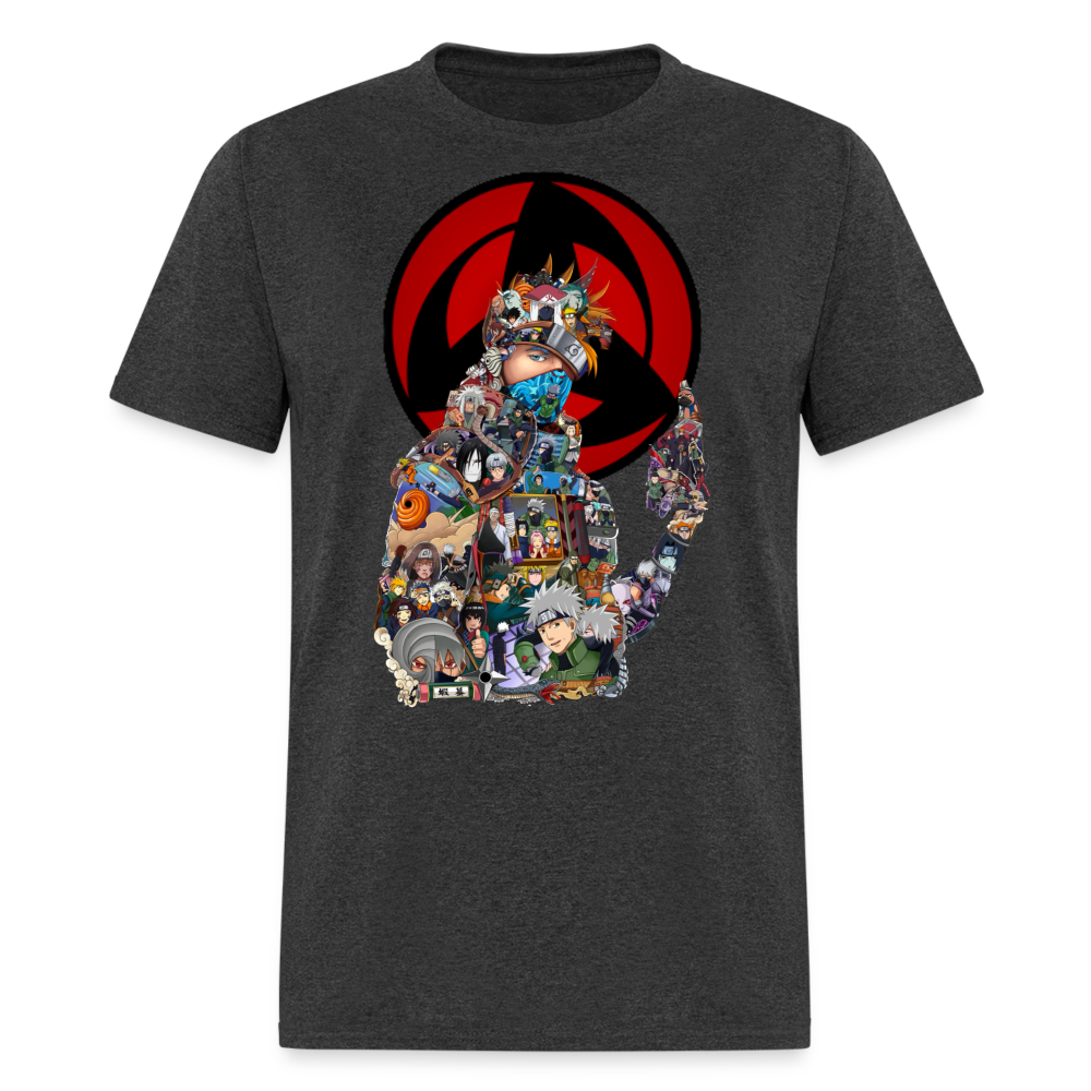 Kakashi T-Shirt - heather black