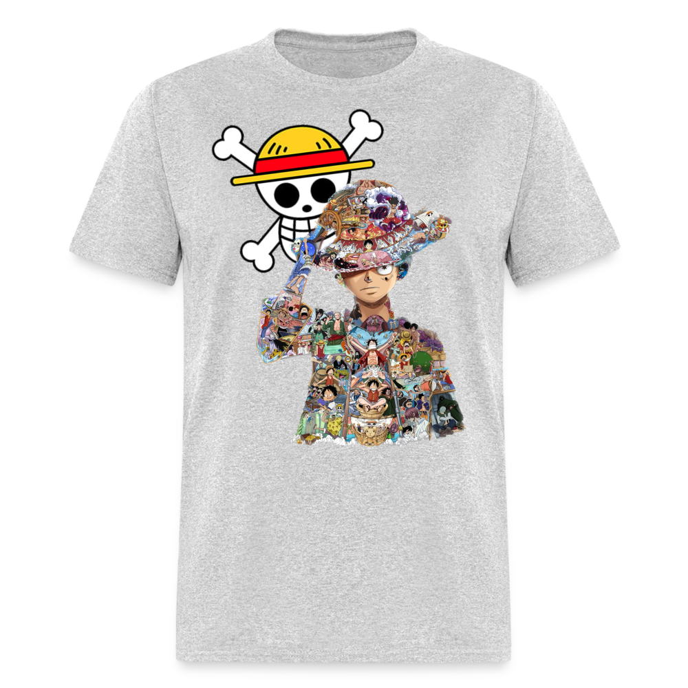 Luffy Shirt - heather gray