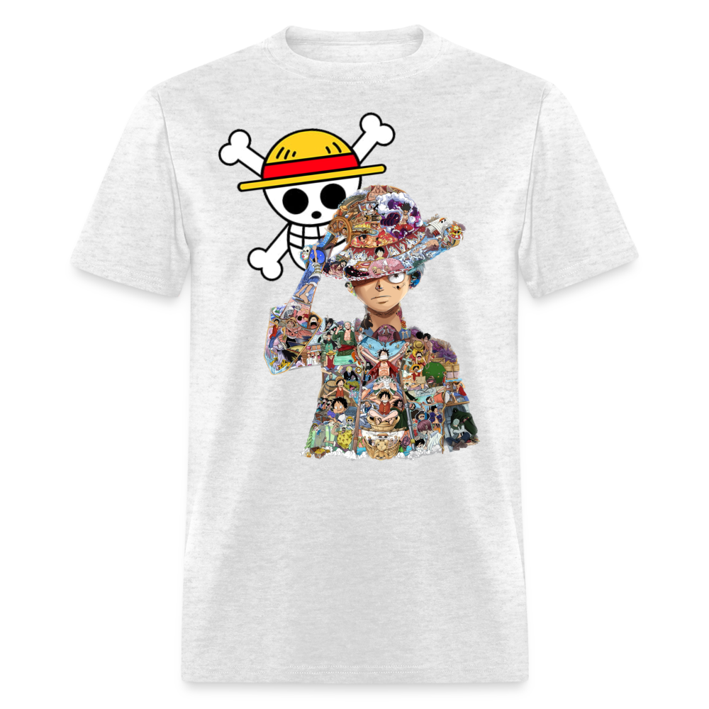 Luffy Shirt - light heather gray