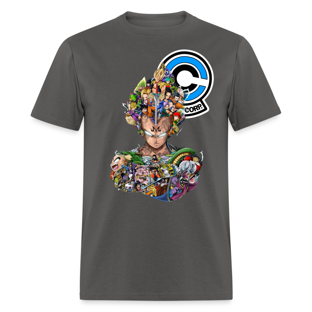 Vegeta Shirt - charcoal