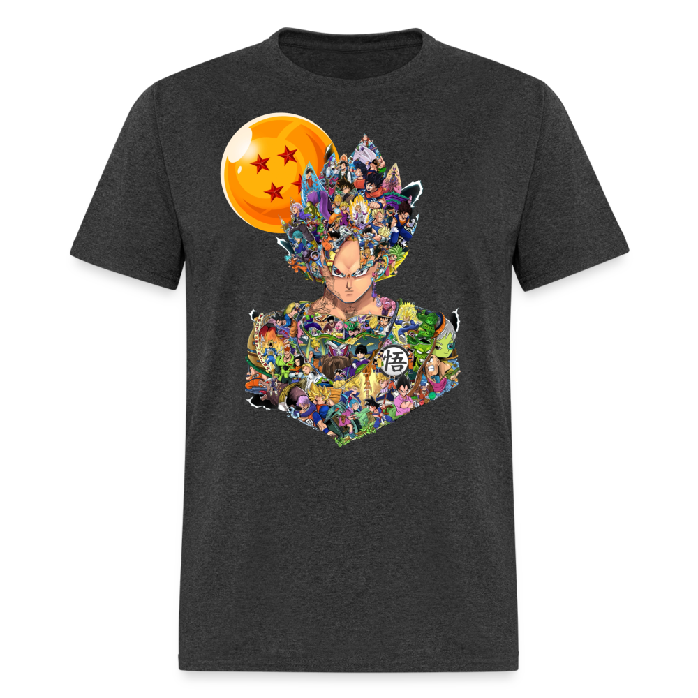 Goku Shirt - heather black