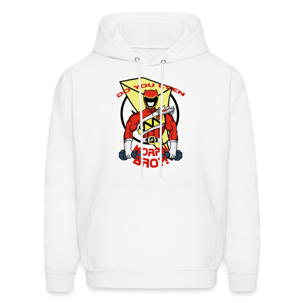 Dino Charge Hoodie Buff Red Ranger - white