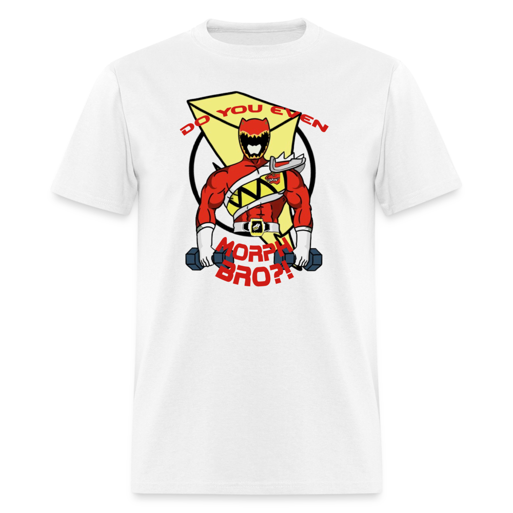 Dino Charge T-Shirt Buff Red Ranger - white