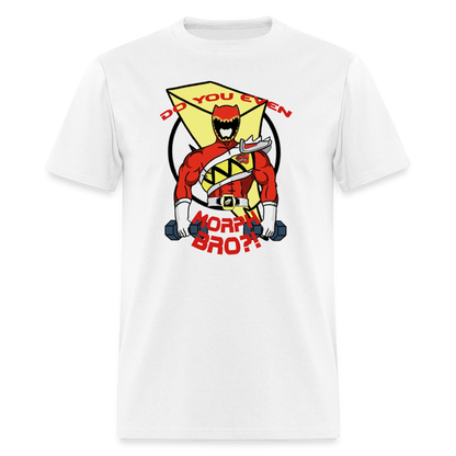 Dino Charge T-Shirt Buff Red Ranger - white