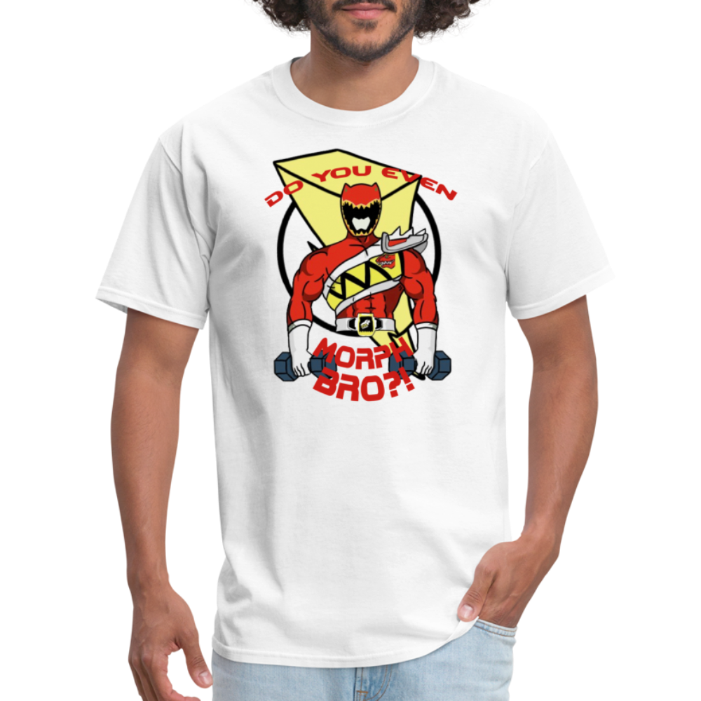 Dino Charge T-Shirt Buff Red Ranger - white