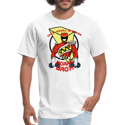 Dino Charge T-Shirt Buff Red Ranger - white
