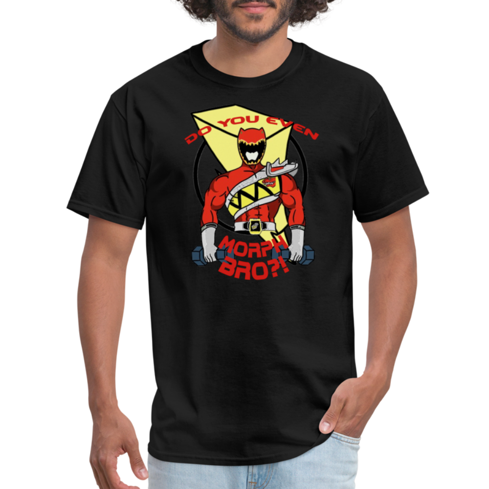 Dino Charge T-Shirt Buff Red Ranger - black