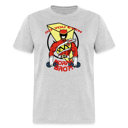 Dino Charge T-Shirt Buff Red Ranger - heather gray