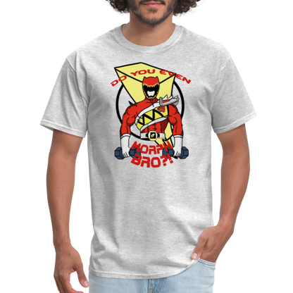 Dino Charge T-Shirt Buff Red Ranger - heather gray