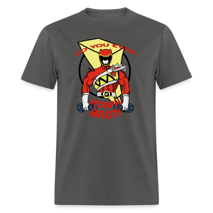 Dino Charge T-Shirt Buff Red Ranger - charcoal