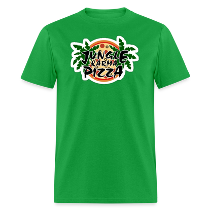 JF JKPizza T-Shirt - bright green