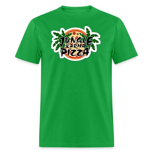 JF JKPizza T-Shirt - bright green