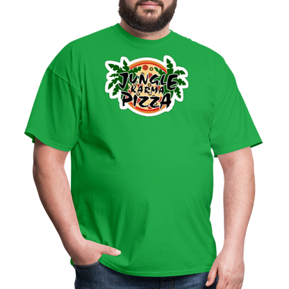 JF JKPizza T-Shirt - bright green
