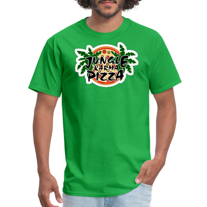 JF JKPizza T-Shirt - bright green