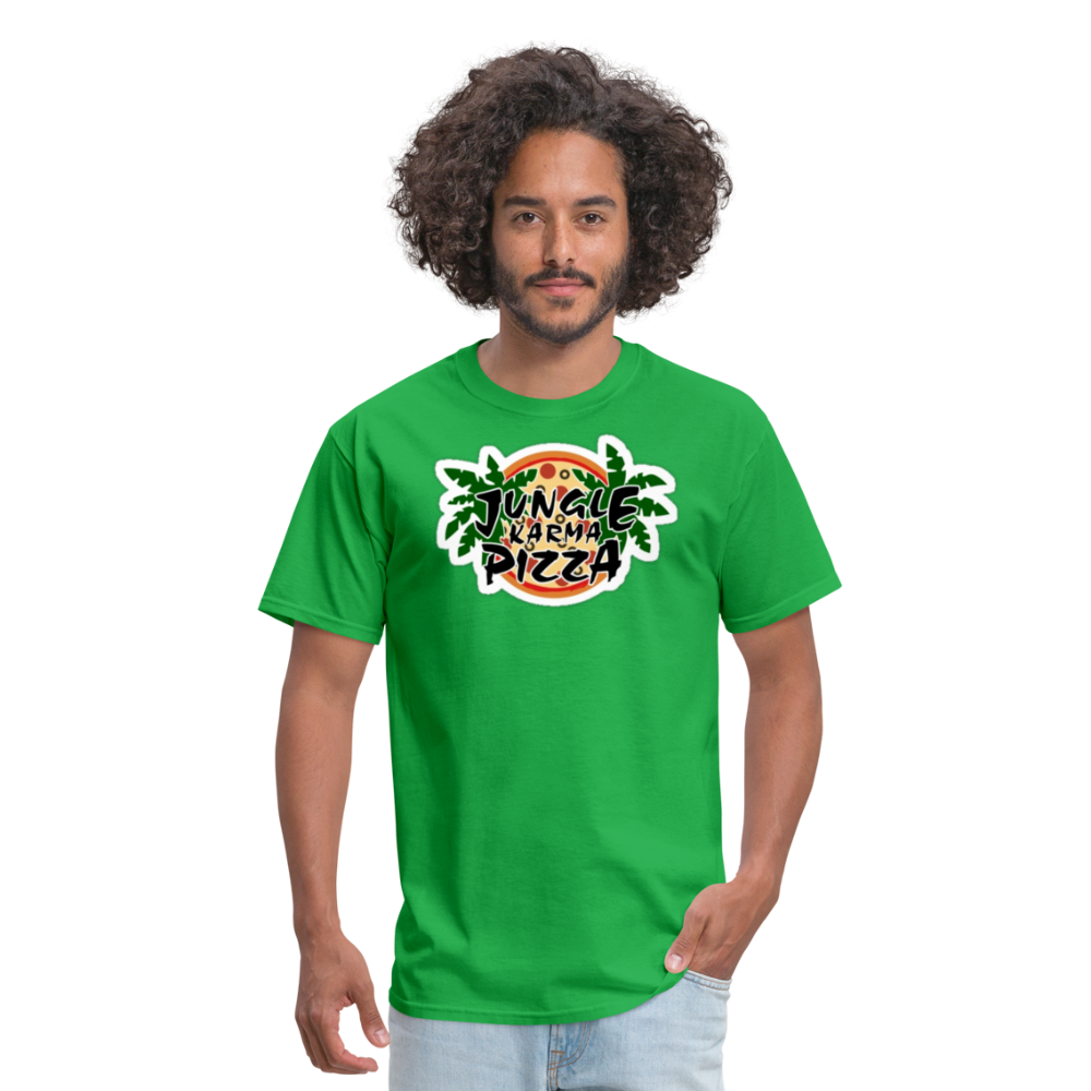 JF JKPizza T-Shirt - bright green