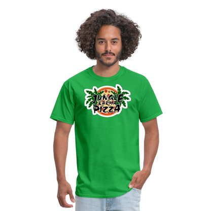 JF JKPizza T-Shirt - bright green